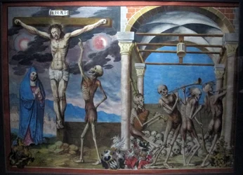 Copy of the Lost Danse Macabre by M. Manuel of the Dominican Cemetery of Bern (1512-20)